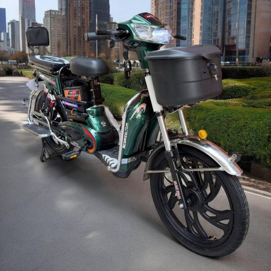 صورة دراجة كهربائية 60 فولت بمقعدين بكفرات مقاس 22